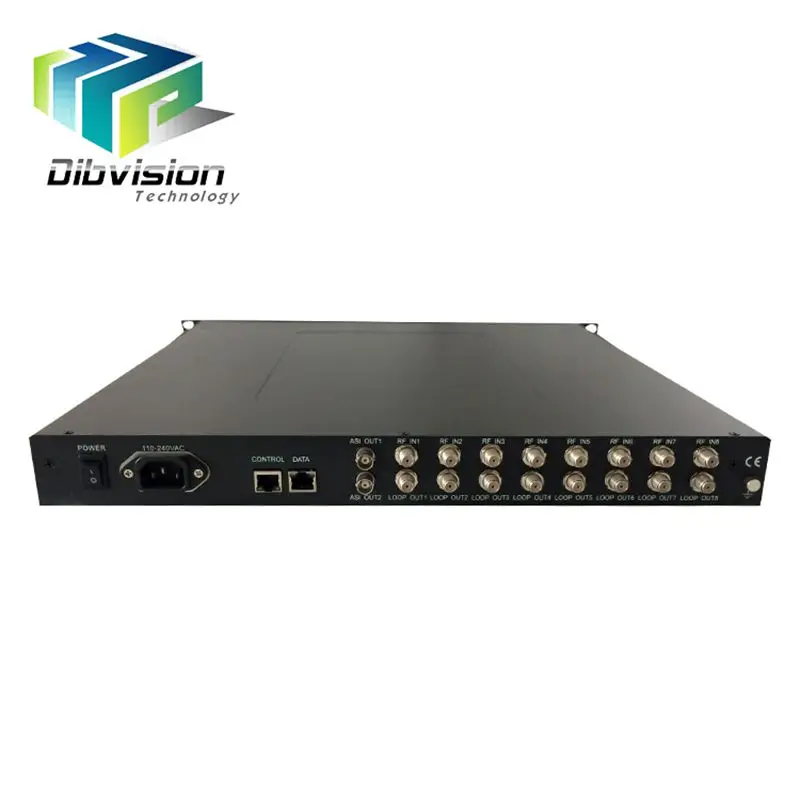 

8 FTA Tuners Input options DVB-T2 DVB-S2 DVB-C ATSC ISDB-T per 1RU chassis IRD and Receiver