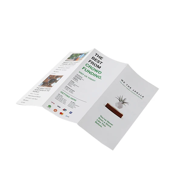 Custom A4/A5 Paper Flyer /booklet/brochure Printing Services Promotion Offset Printing Brochure Design Colors Paper & Paperboard
