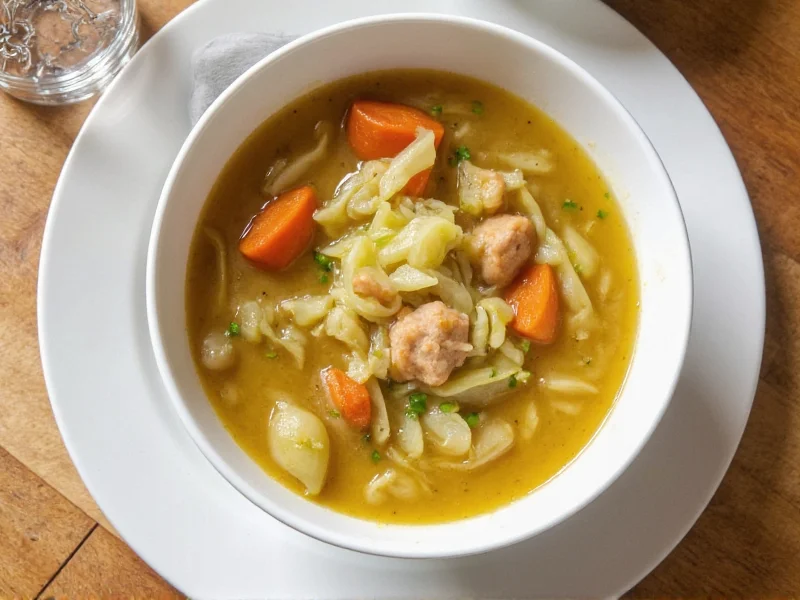 Perfect Cabbage Soup Recipe: Simple & Flavorful Guide