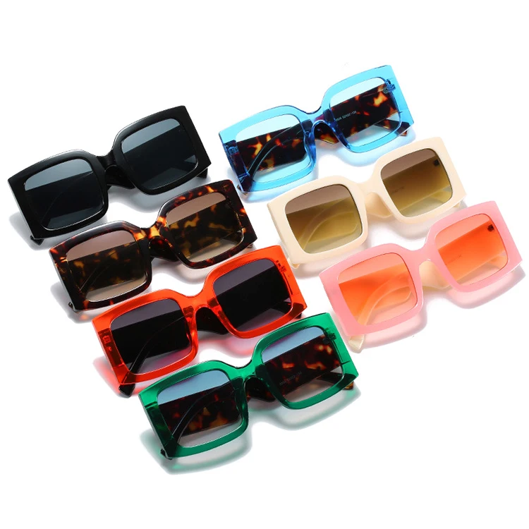 

newest 2020 Oversize frame personality UV400 sunglasses women