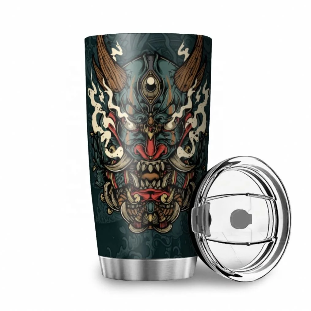 

2021 Custom Car Cup Japan Samurai Tattoo Cups In Bulk