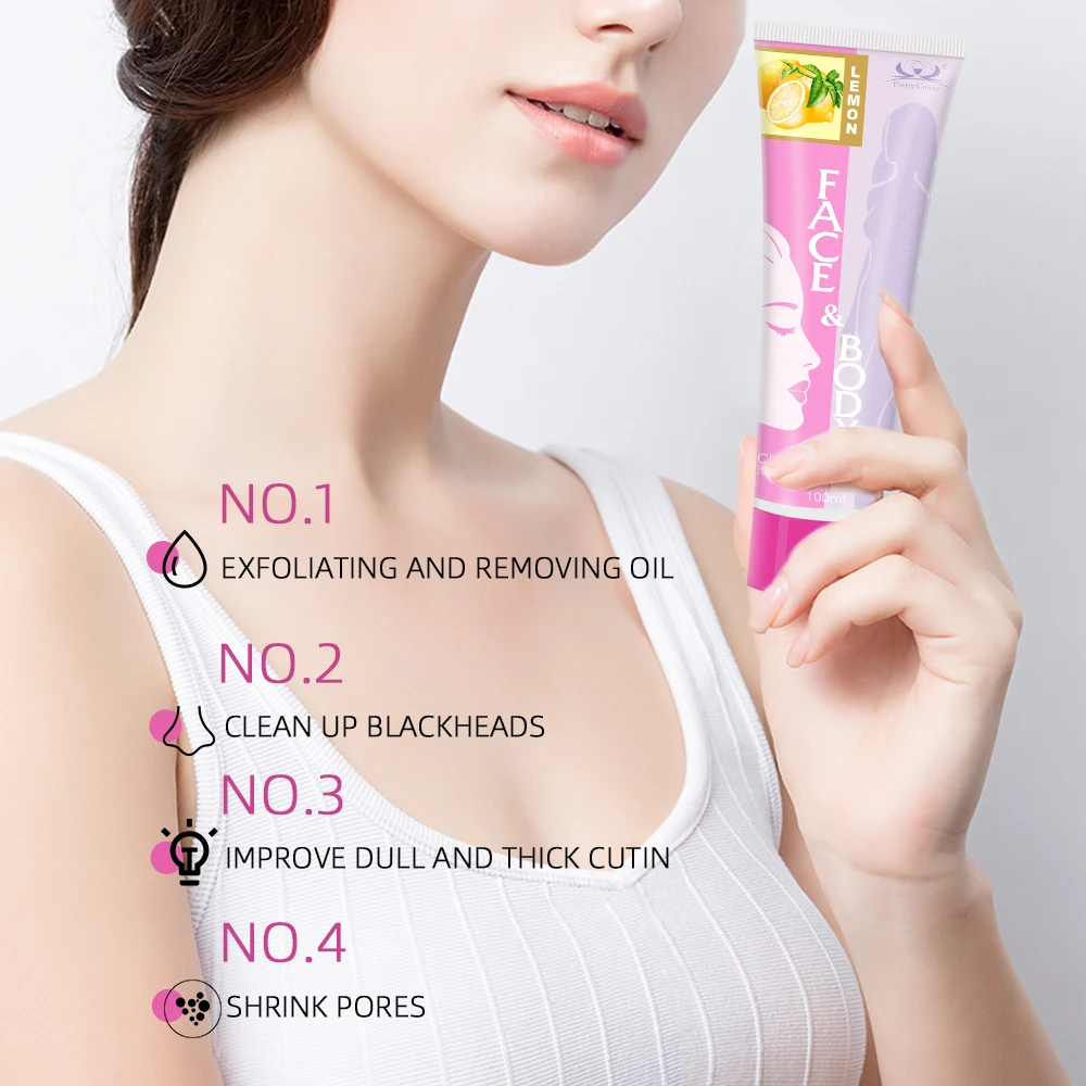 

Wholesale pure Organic Plant exfoliation Brighten skinbody scrub