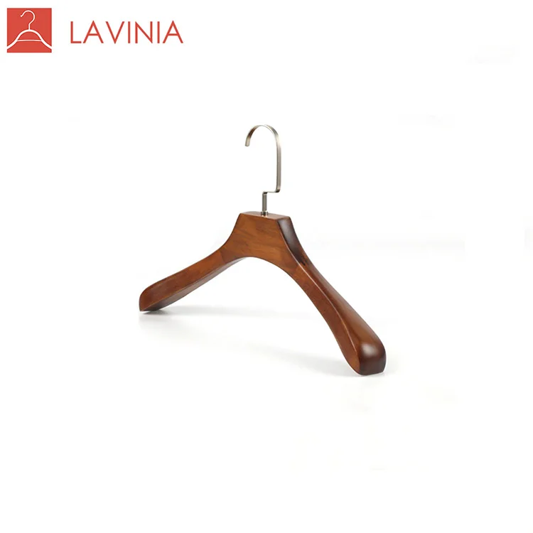 

Luxury Short Clothes Wood Hanger, Natural