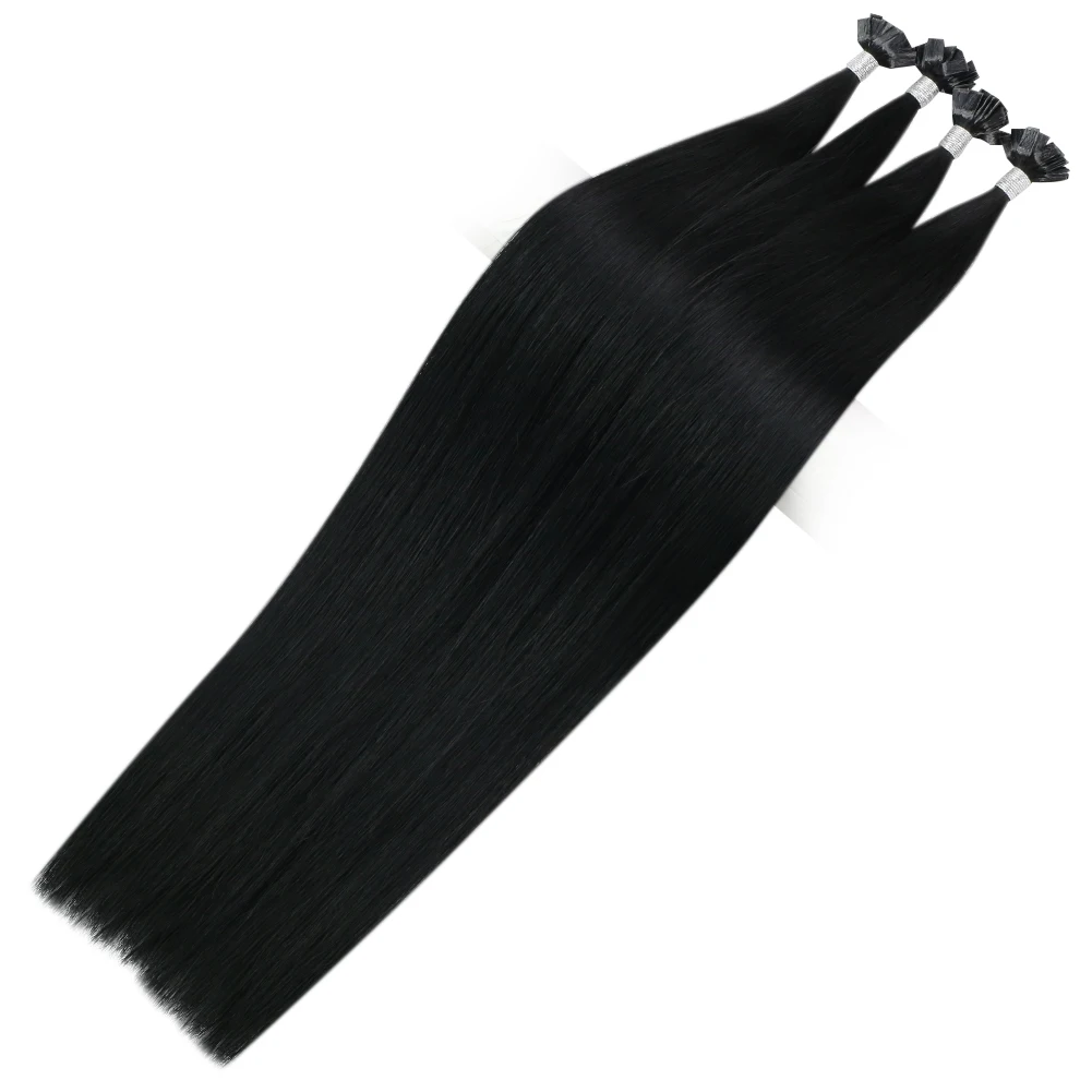 

Full Shine Hot Sale Color Pre Bonded Virgin Human Hair Flat Tip Extensions
