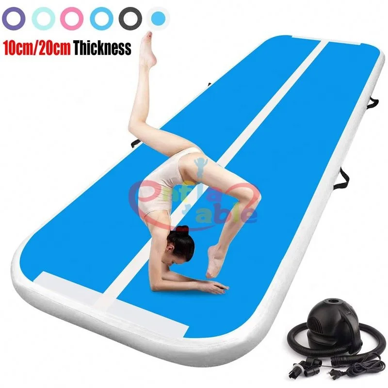 

Air Track Tumbling Mat Gymnastics Inflatable Airtrack Floor Mats For Home Use Cheer