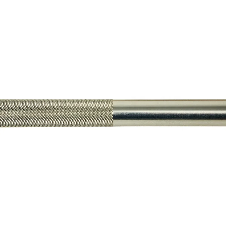 
Free Weight Training White Zinc Weightlifting Bar 