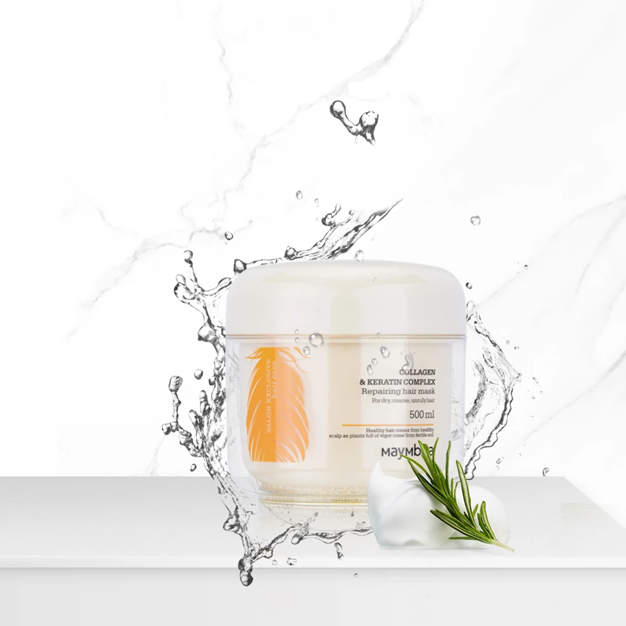 

hair mask lotion professional salon mask for damaged hair in hair treatment keratin