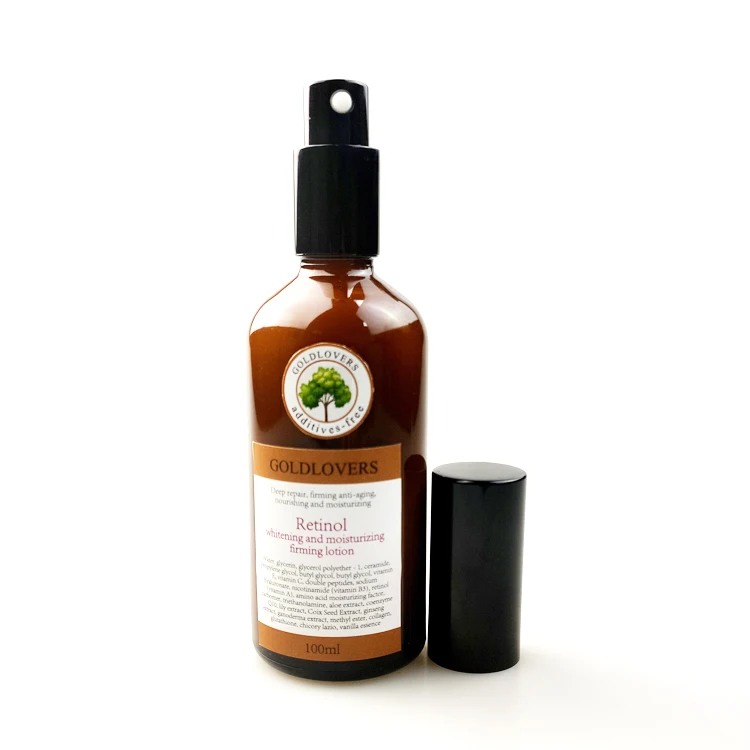 

skin care private label retinol whitening and firming face lotion
