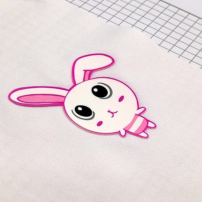 

3D silicone heat transfer printing sticker printing Logo care label for clothing