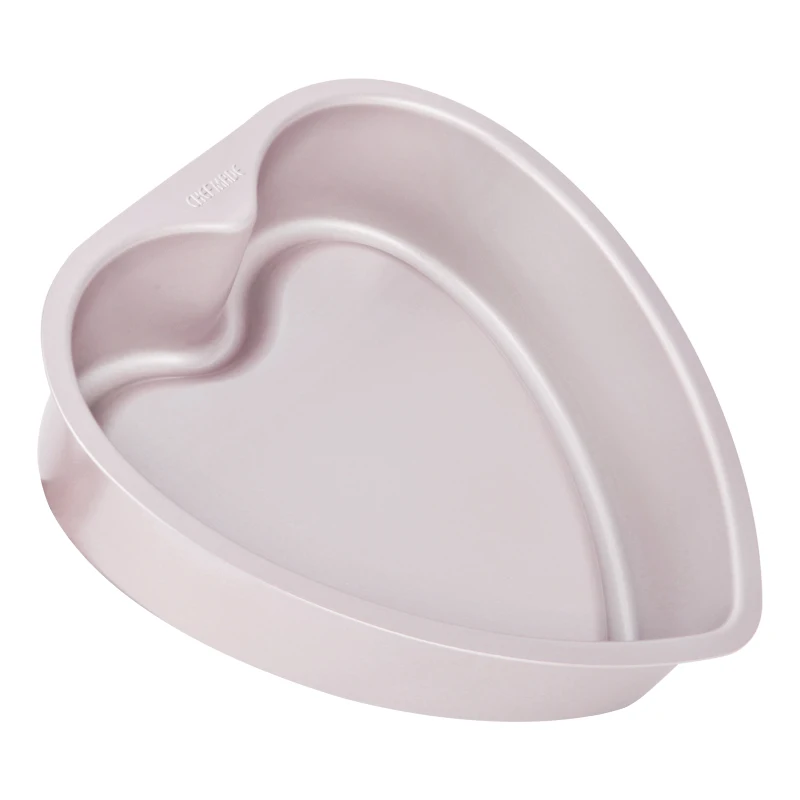 

Carbon steel microwave safe heart shape muffin birthday cake pan