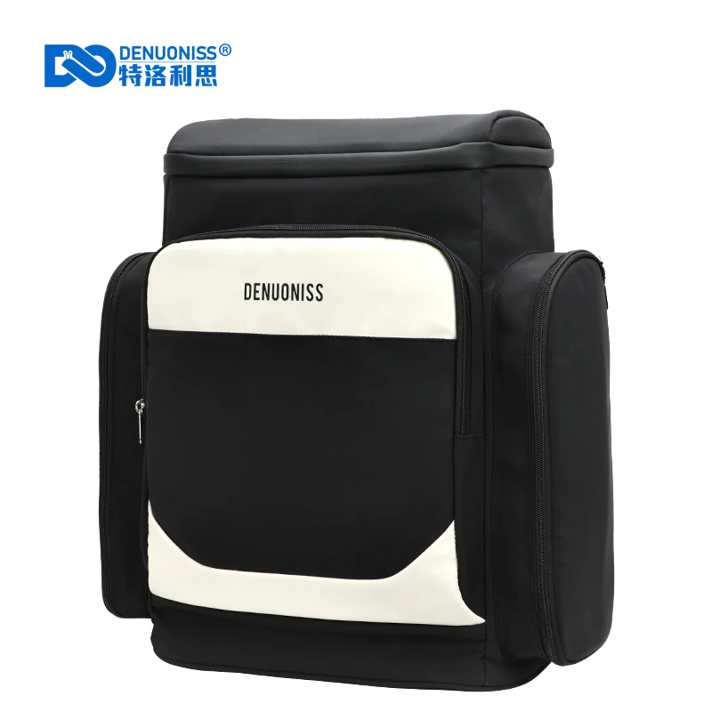 

New Outdoor Thermal Insulation Bag Large Capacity Convenient Backpack Fresh-Keeping Aluminum Film Ice Bag Thickened Picnic Bag, Customized color