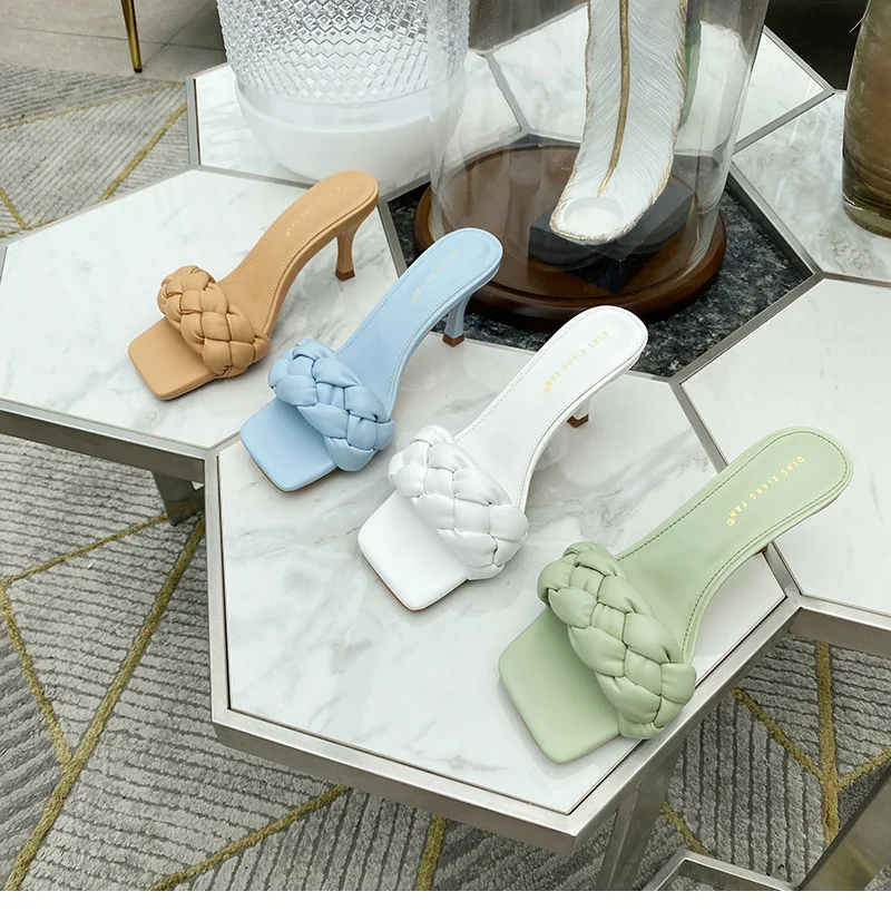 

2020 newest women high heel shoes ladies slippers
