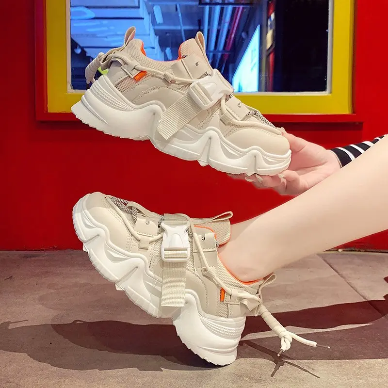 

2020 New Fashion Women Casual Shoes Comfortable Platform Shoes Woman Sneakers Ladies Trainers chaussure femme