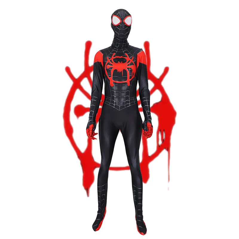 

Spiderman Movie Character Eco-friendly Miles Halloween Cosplay Costume