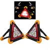Portable Rechargeable Flashlight Cob led Inspection Work Light Flood Hazard Car Warning Emergency Triangle Light