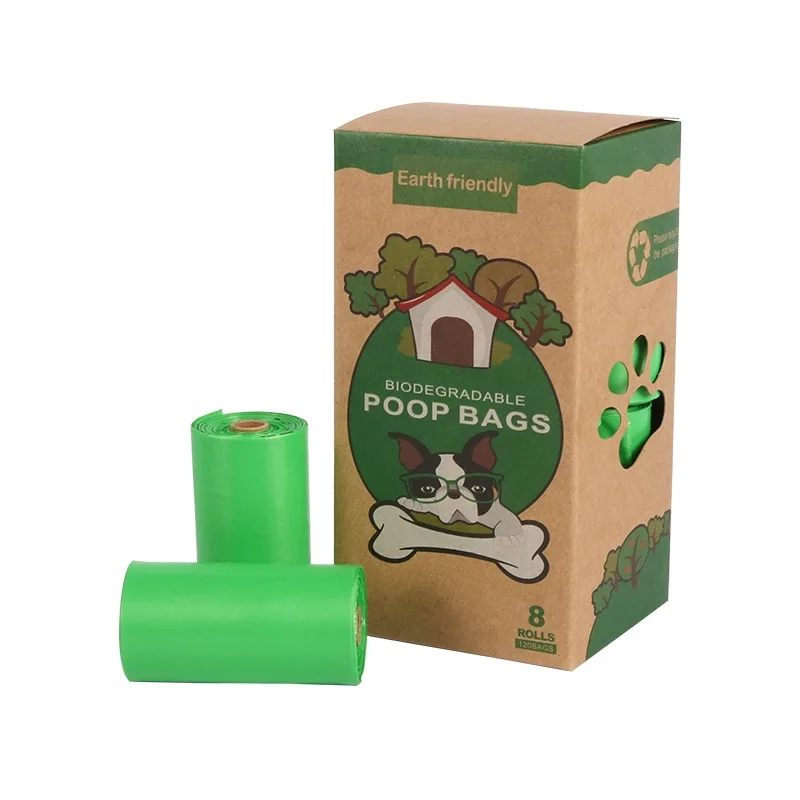 

Scooper White Biodegradable Doggie In Box Eco-Friendly Compostable Rack Organic Paper Personalized Dog Poop Bag