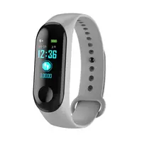 

IP68 Waterproof Touch Screen Fitness Tracker Smart Bracelet M3 M3C M3Plus with Heart Rate and blood pressure Monitor