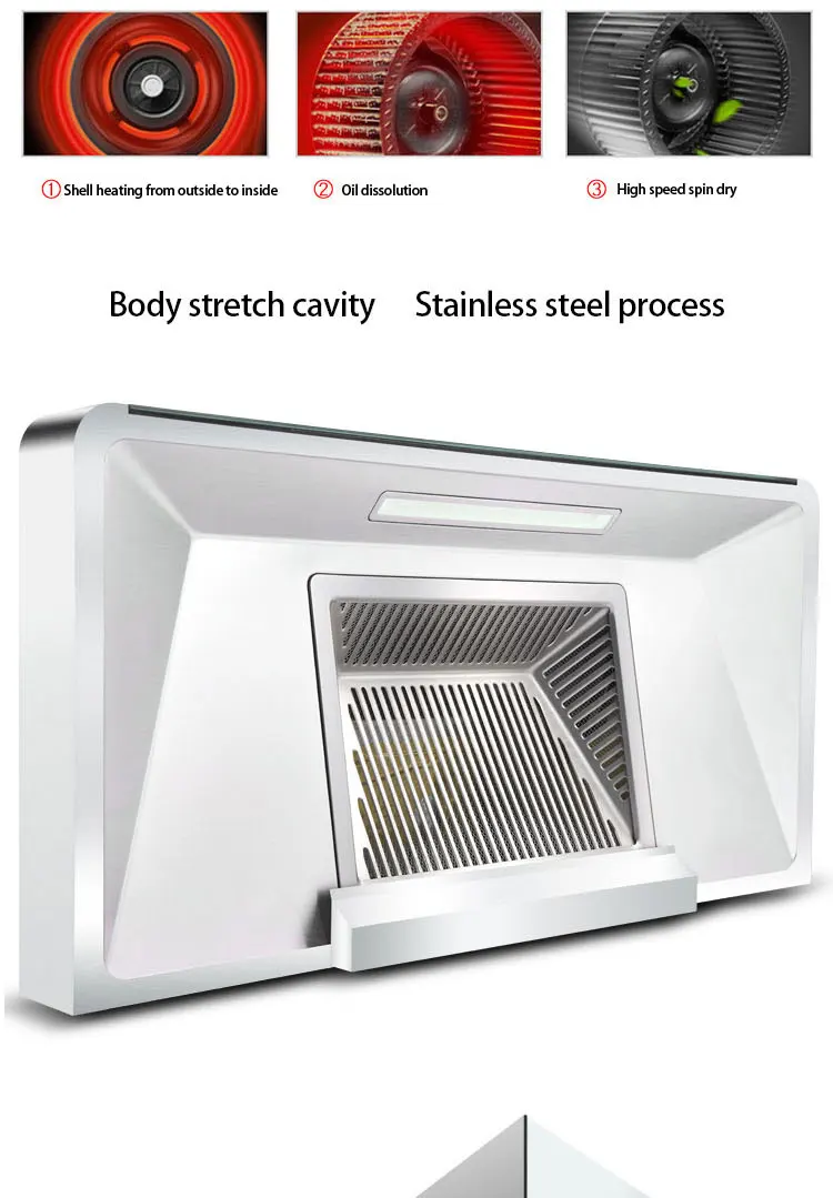 Twin Motors Range Hood Ss Chimney Maxky Kitchen Copper Motor Stainless