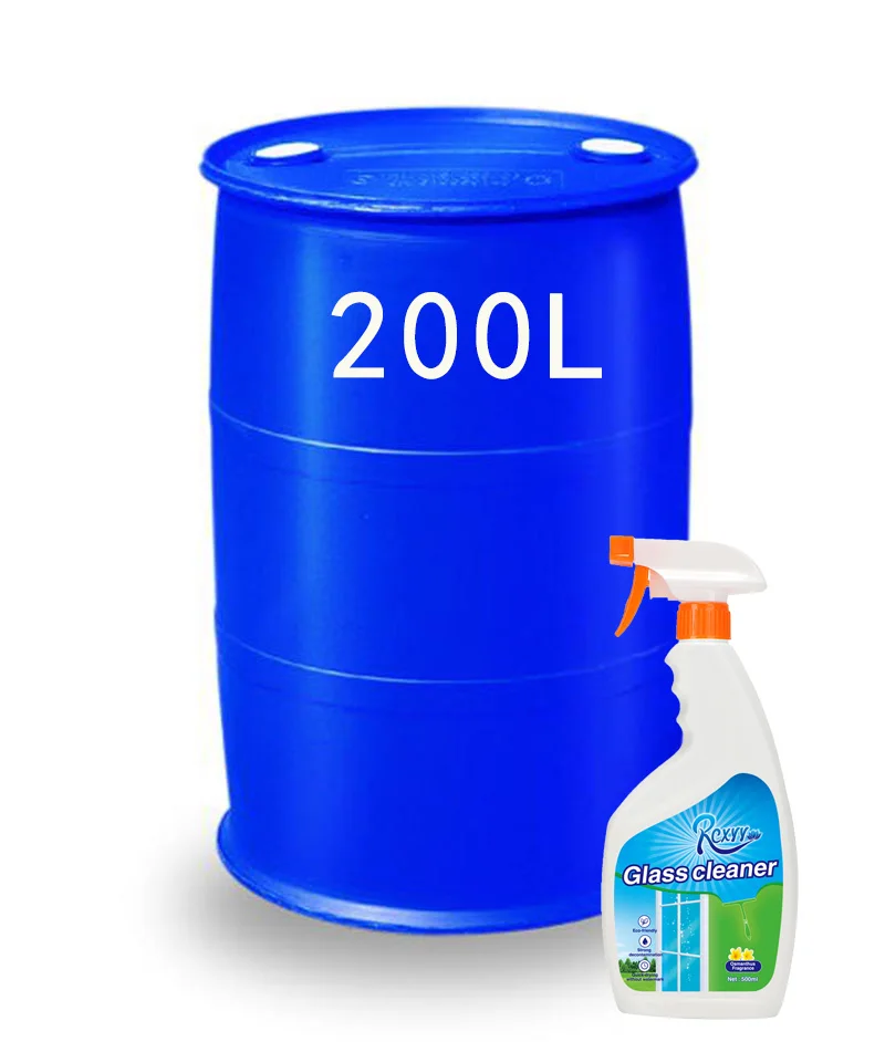 

Household Cleaning Product MSDS ISO9001 200L Removal Stain Liquid Detergent Free Sample Glass Cleaner