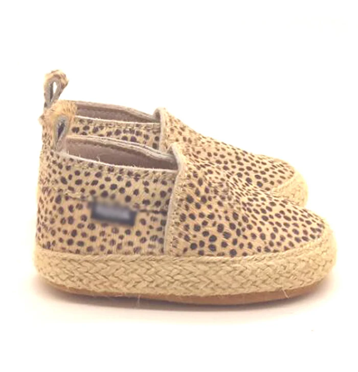 

casual infant espadrilles sneakers one year baby shoes unisex leather leopard