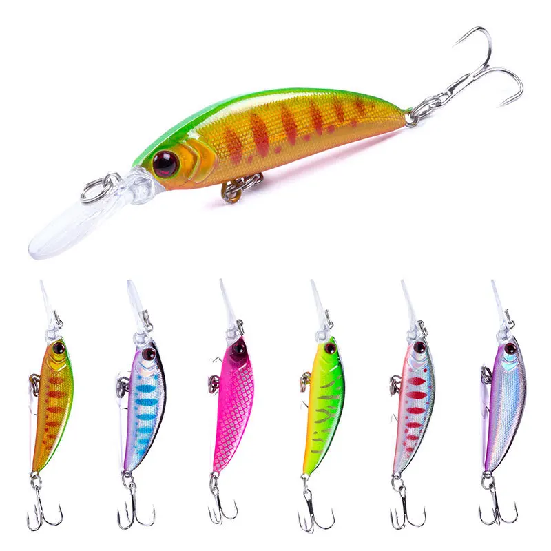 

Pesca Peche Fishing Lures Fishing Artificial Submerged Minor 7cm 6g Bait Pescaria Isca Senuelos De Pesca Pesca A Mosca Leurres, 6colors