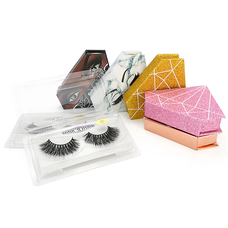 

Vendor 20mm fluffy mink eyelashes natural strong cotton band 3D siberian 100% mink strip false eyelashes