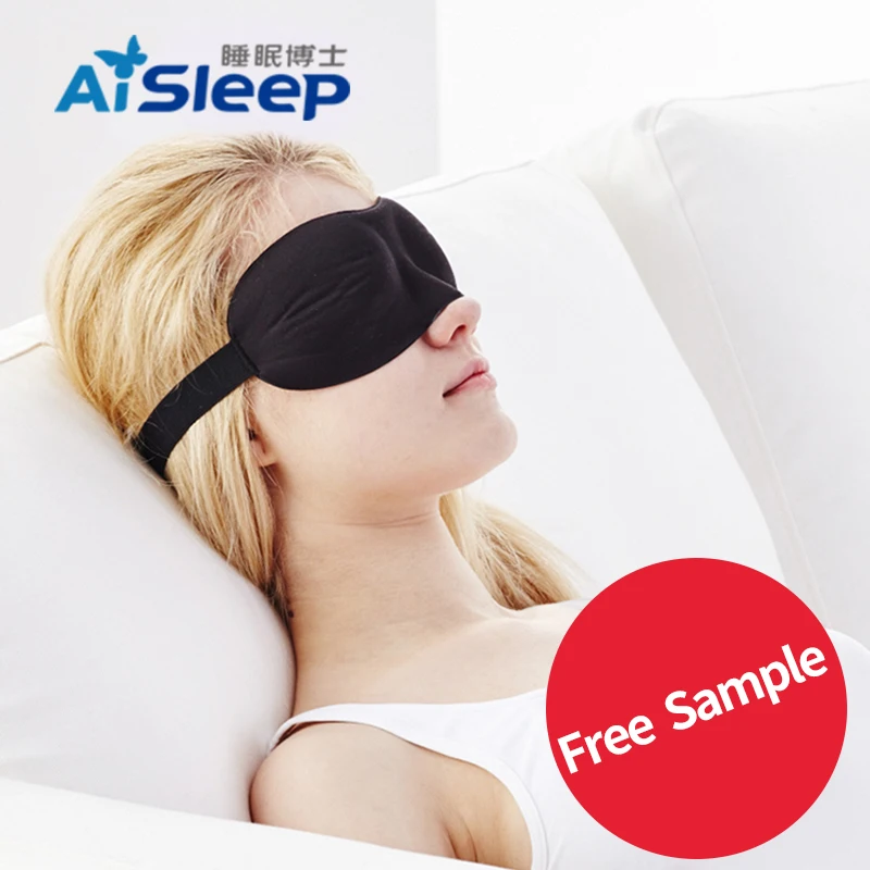 

Aisleep Amazon Hot Sell Free Sample Custom Soft Black Comfortable Cotton Sleep Masks Walmart Sleep Mask 3D