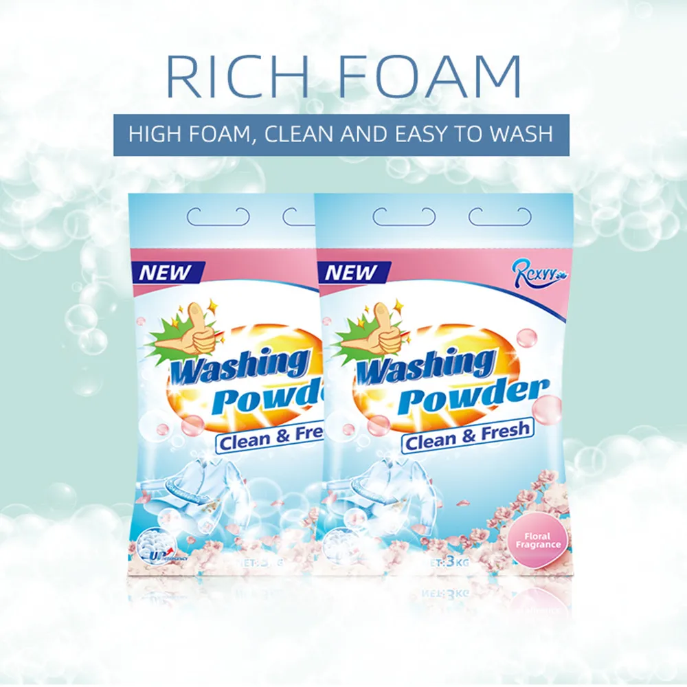 

Hot Sale Products Private Order Washing Powder Laundry Detergent Free Samples Product, White powder
