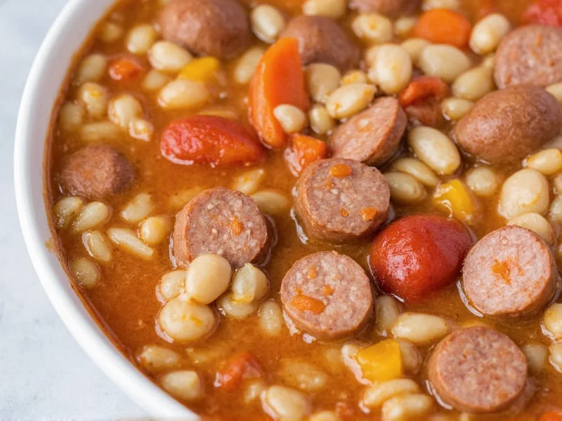 italian sausage white bean soup