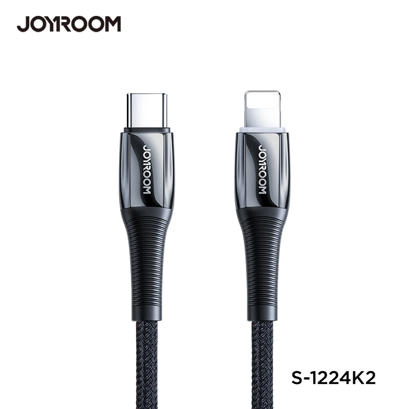 

Joyroom Data Cable Latest Amazon Top Seller Type C To Lightning 20W PD Fast Charging Cable Nylon Light Up Usb Cables For Iphone