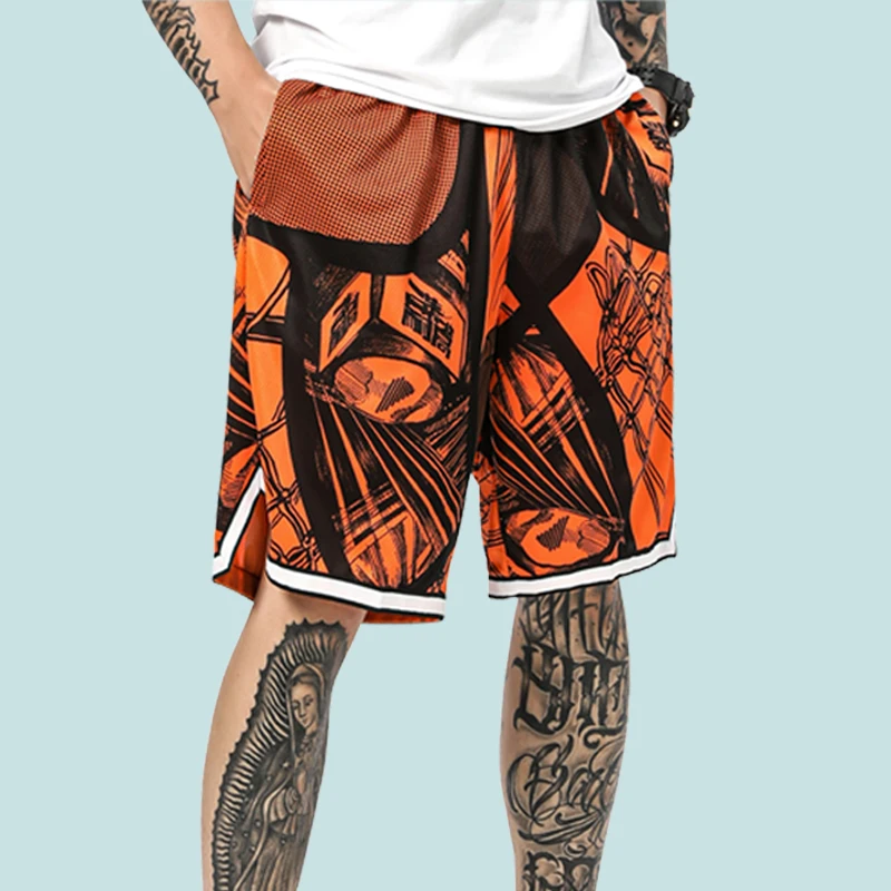 

Cheap Price Factory Designer Men Sublimation Printing Basketball Shorts Summer Cool Streetwear Shorts, Different color is available