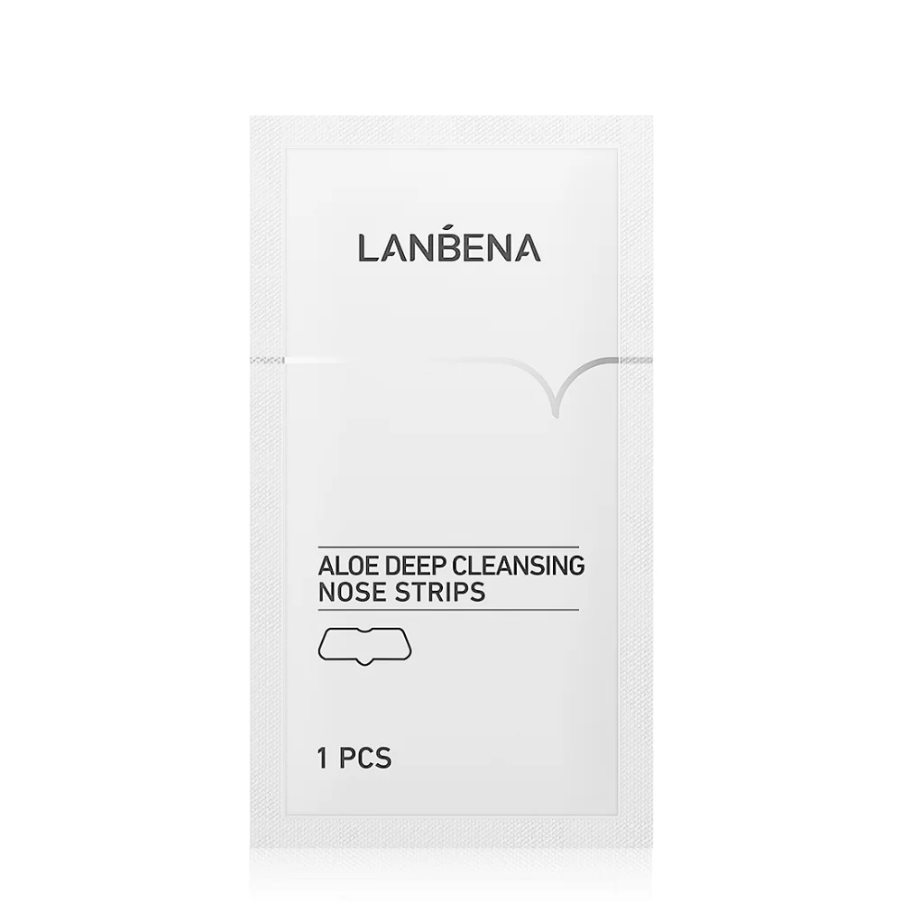 

LANBENA Private Label Aloe Blackhead Remover Peel Off Mask Pore Tighten Deep Cleansing Nose Strips