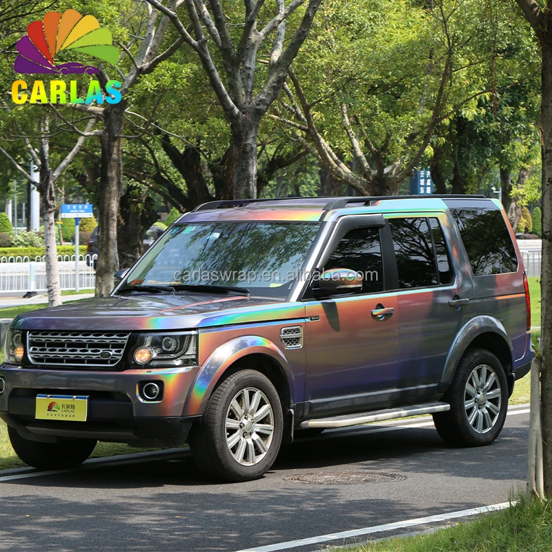

CARLAS 1.52M*18M Material Coated Paper Automotive Vinyl Wrap Photochromic Vinyl Stickers Wrap Used Car