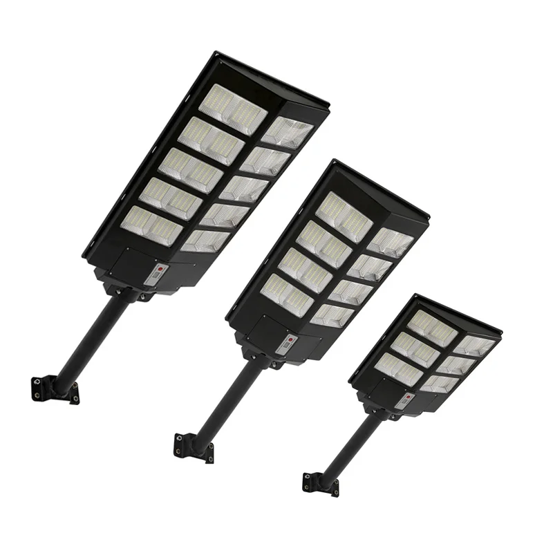 

golden supplier smart street light 300w all in one solar led street light with pole solar light