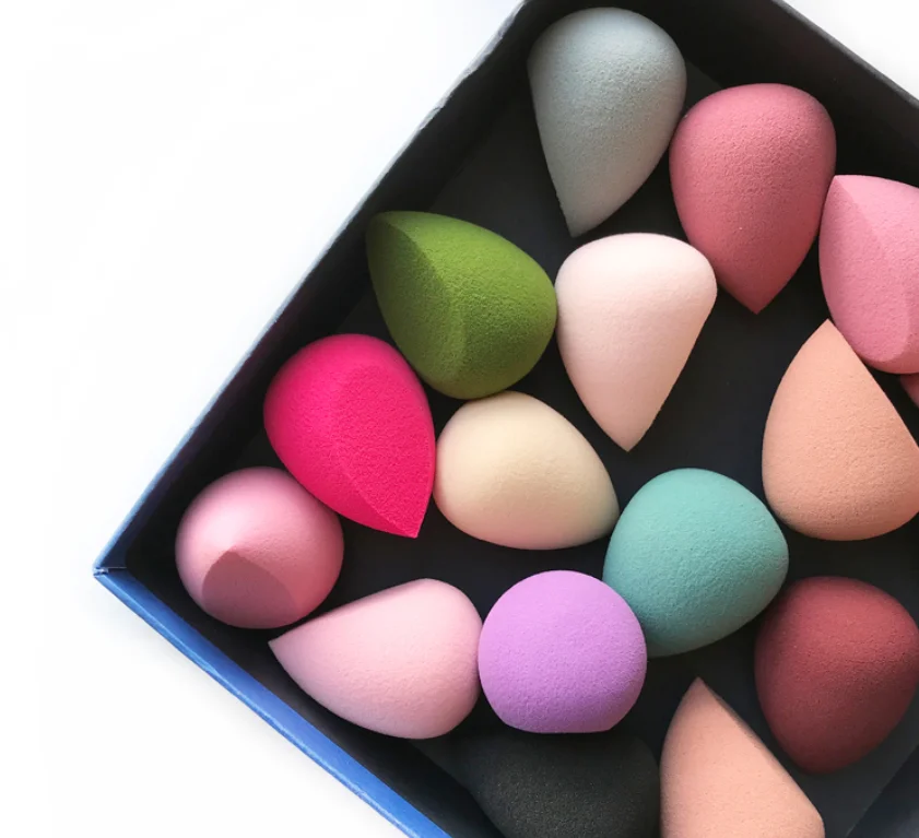 

100% Natural Cosmetic Sponge Latex Free Makeup Sponge Puff Smooth Beauty Make Up Tool, Customized
