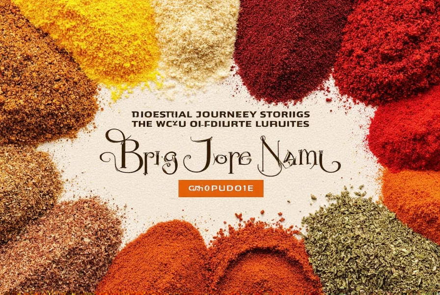 spice names a flavorful journey through the world of spices