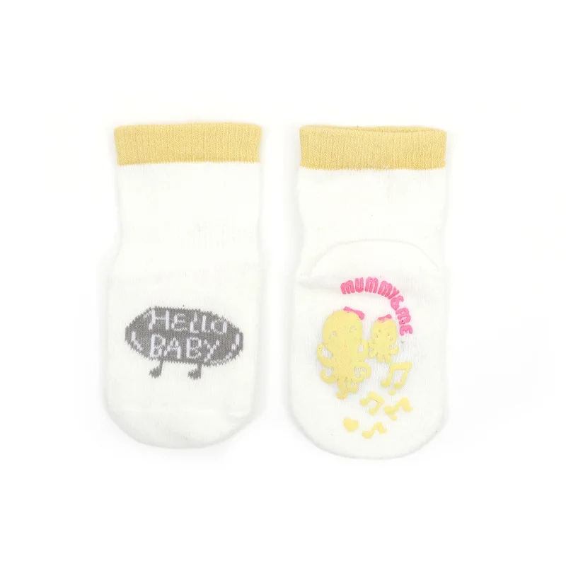 

Spring 6 Styles Children Floor Socks Cartoon Dot Glue Anti-slip Baby Toddler Socks Boys And Girls Cotton Baby Socks M599