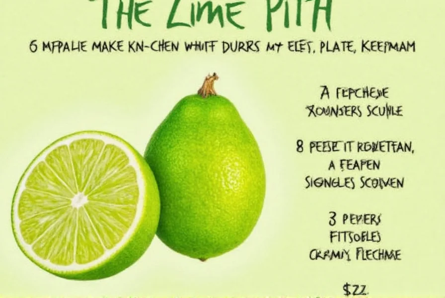 Lime Pith in Jam