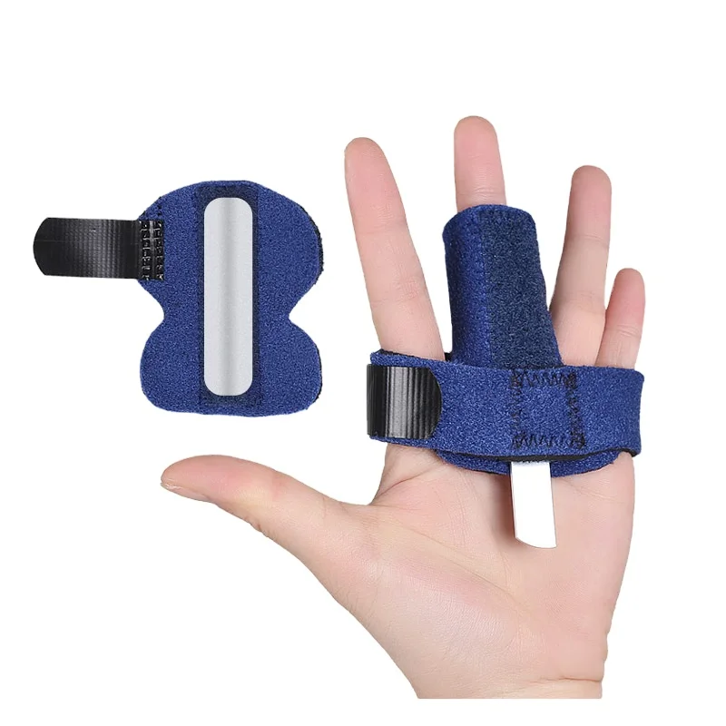 

Finger Splint Finger Splint Baseball Type Medical Pinky Thumb Finger Extension Splint, Blue