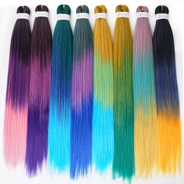 

wholesale pre stretched braiding hair Jumbo yaki hair prestretched braiding hair Braid