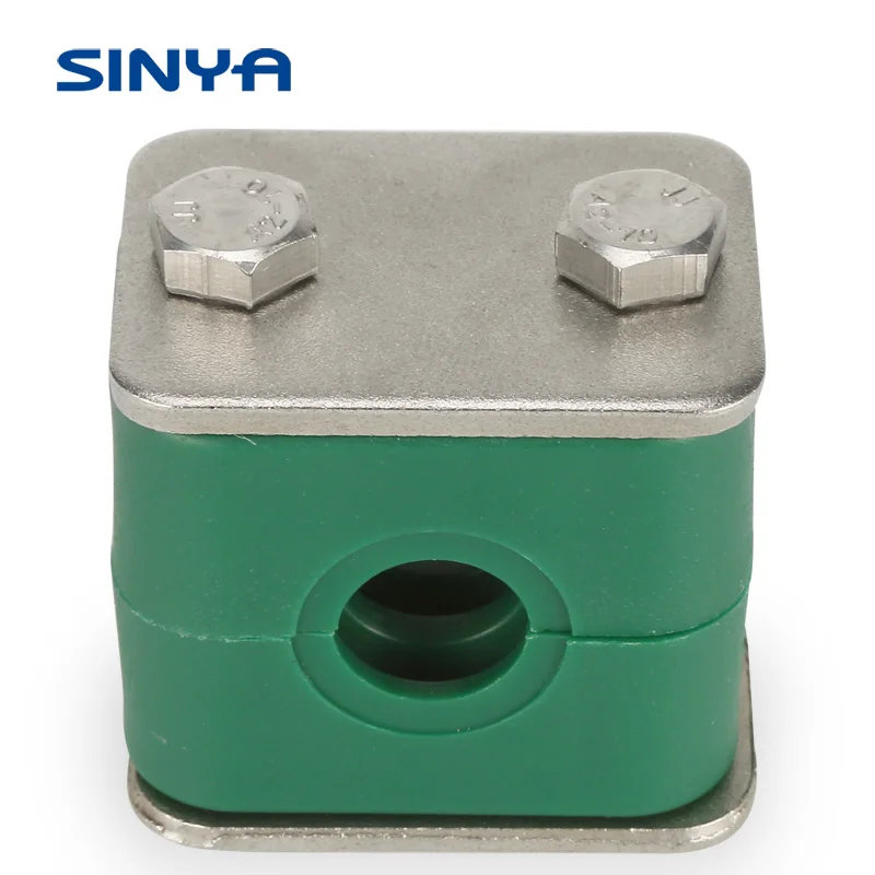 Din 3015 Stauff Heavy Series 1" Weld Tube Clamp With 316 Stainless