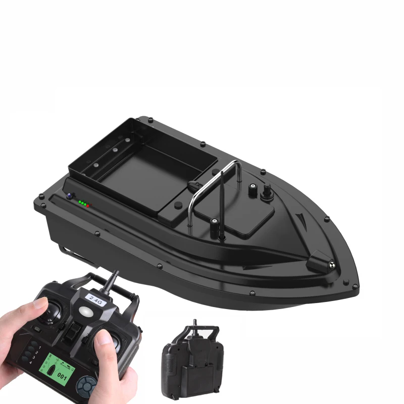 

GPS RC Latest Version 500M Automatic Return GPS Bait Boat Fish Finder Boat, Black