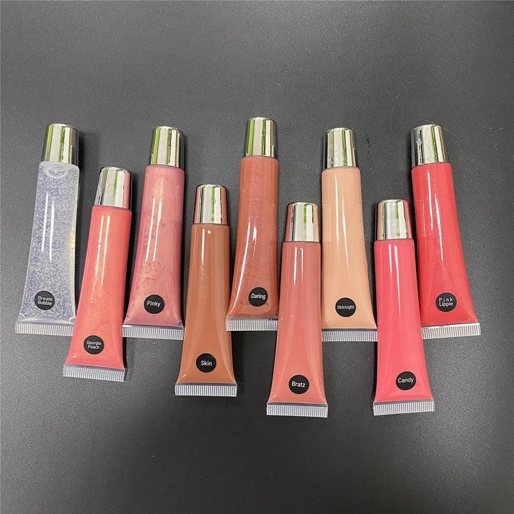 

Hot Selling Wholesale Lip Gloss Private Label Nude Glossy Clear High Quality Lipgloss