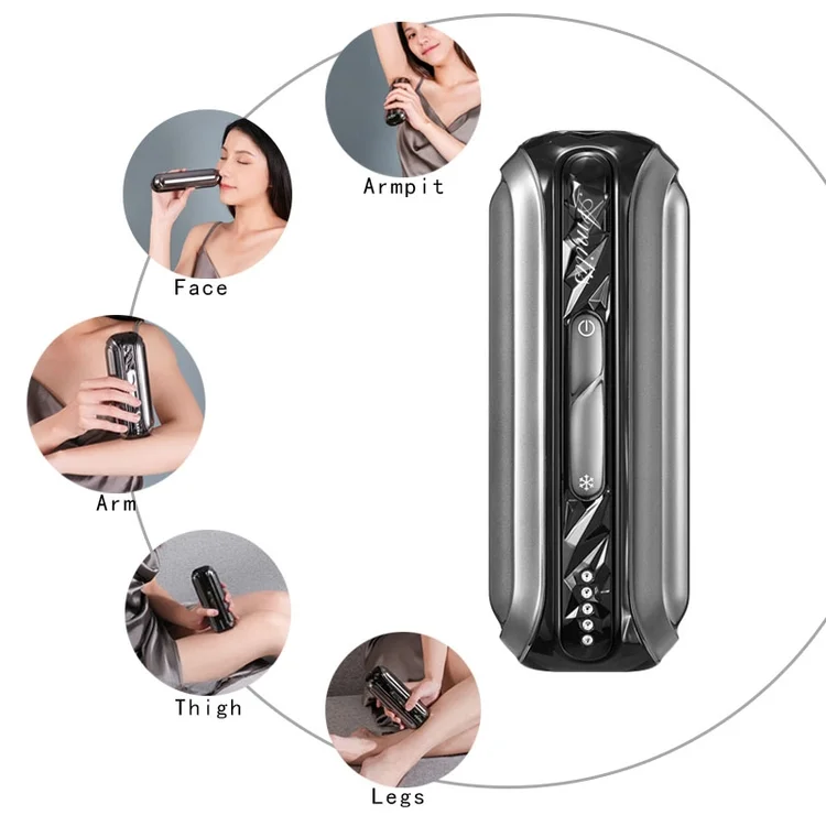 

Sapphire ice cooling technology IPL laser hair removal lip armpit bikini private painless hair removal