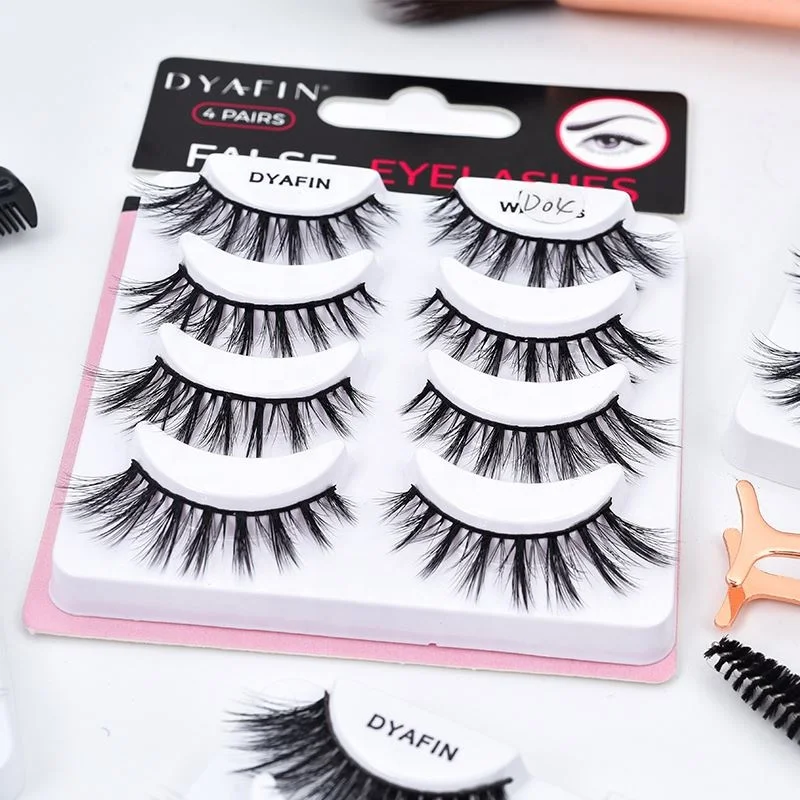 

premium fashion custom natural long 3d eyelashes vendor