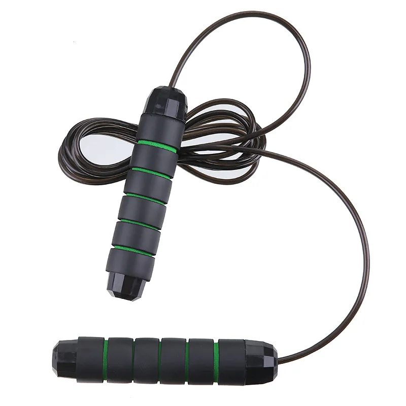 

Multi-Function Sports Sponge Professional Jump Rope Pattern Skipping Rope Fitness, Black