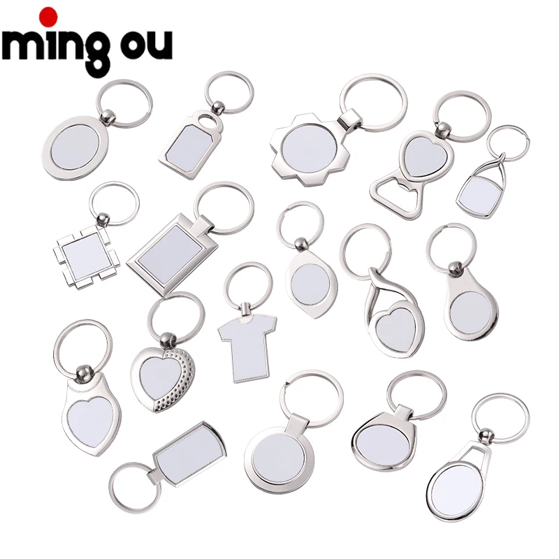 

High Quality Keychain Keyring Holder Accessories Sublimation Blank Key Chain