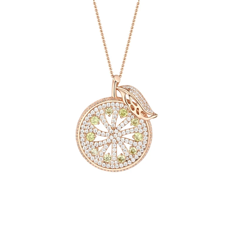 

cz engraved rose flower Moon Coin disk plated necklace Gold vintage fashion women collar chains