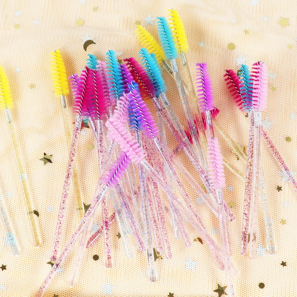 

spoolies New Design Top Quality clear mini dry brush best price brush tip magnetic eyeliner, Colors