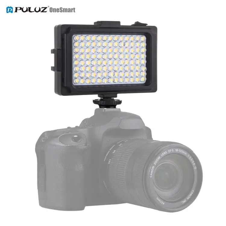 

PULUZ 104 LED 1800LM Professional Vlogging Photography Video Photo Studio Photographic Light for Canon for Nikon DSLR Cameras